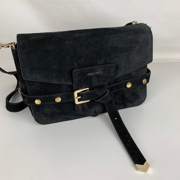 Jimmy Choo Handbags - New Jimmy Choo Lexie Suede Crossbody Bag
